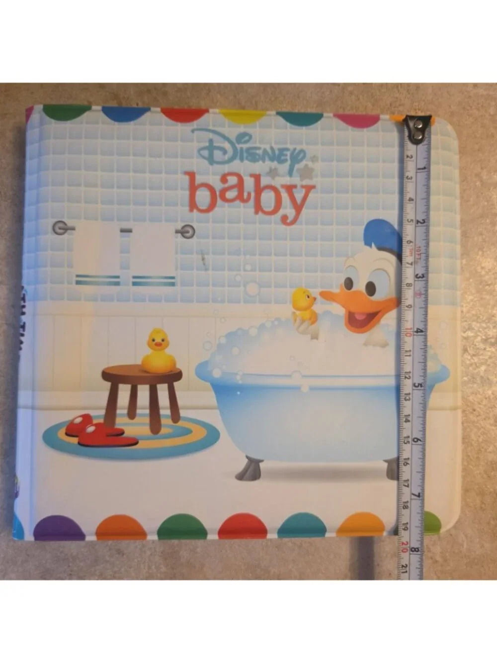 Disney Baby Bath Time Book Soft Spongy Lightweight